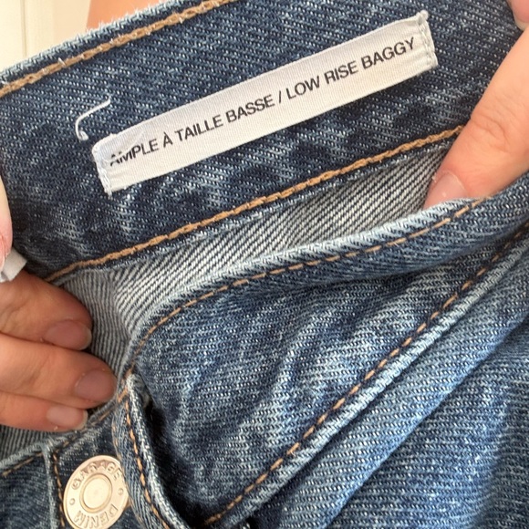 Garage Blue Straight Leg Women's Jeans - Picture 5 of 5